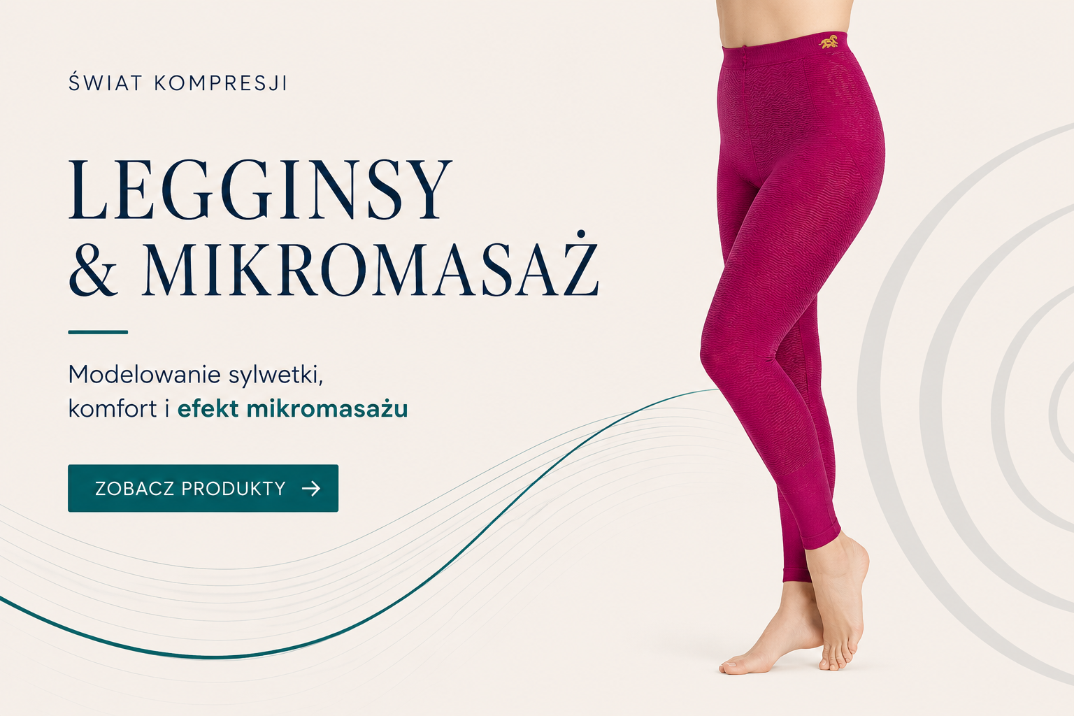 Legginsy i mikromasaż – zobacz produkty Solidea®